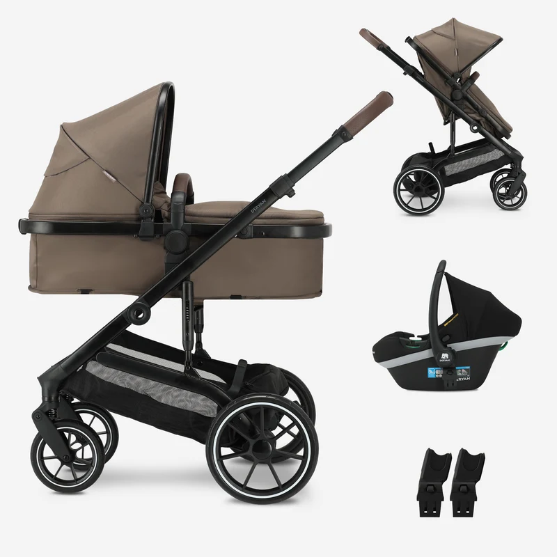Noa 3-i-1 barnvagn Hazel Brown