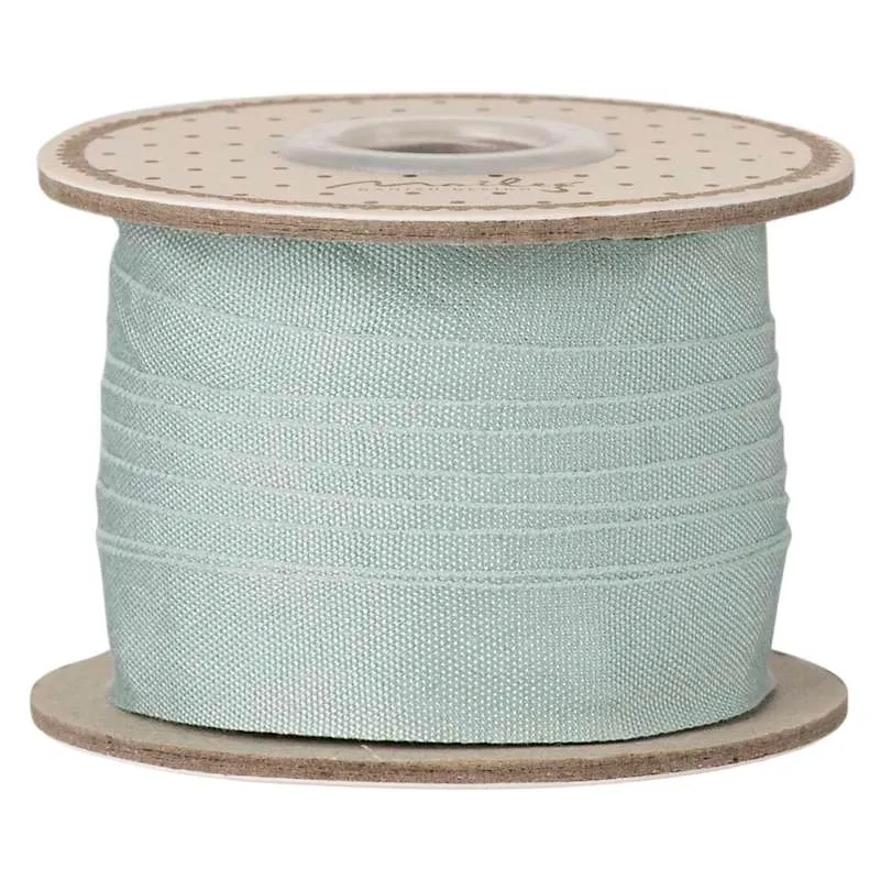 Maileg Gavebånd - 13mm/10m - Støvet Mint