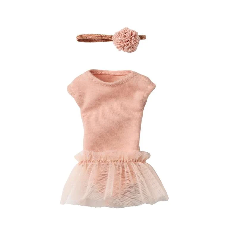 Maileg Ballet costume and Tulle skirt - sz. 1 - Pink