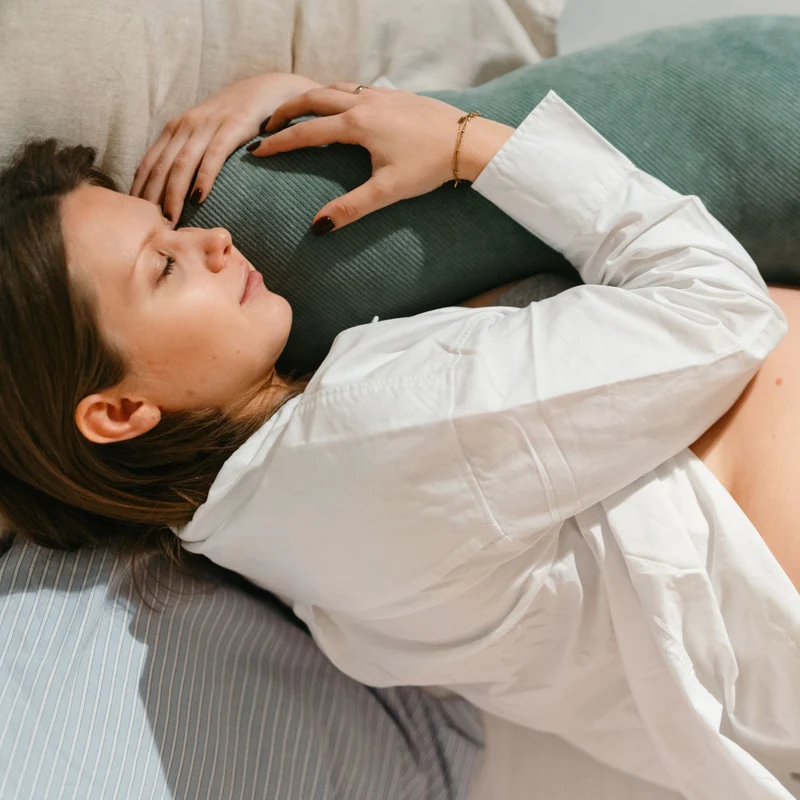 Le coussin de grossesse iconique Buddy doomoo