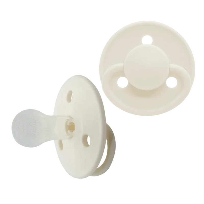 Round Pacifier Silicone 12m Snowberry 2 pcs