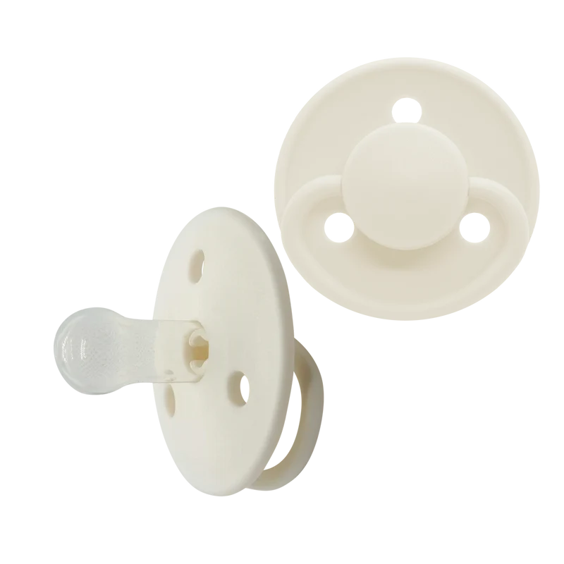 2 stk Silicone sut 0m “Snebær”