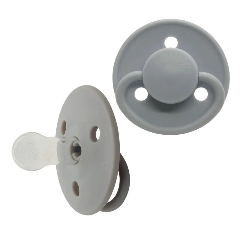 2 stk Silicone sut 0m “Grå sæl”