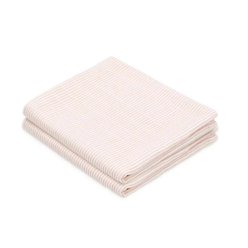 Cam Cam Copenhagen Tygblöja - 2-pack - GOTS - Classic Stripes Rose