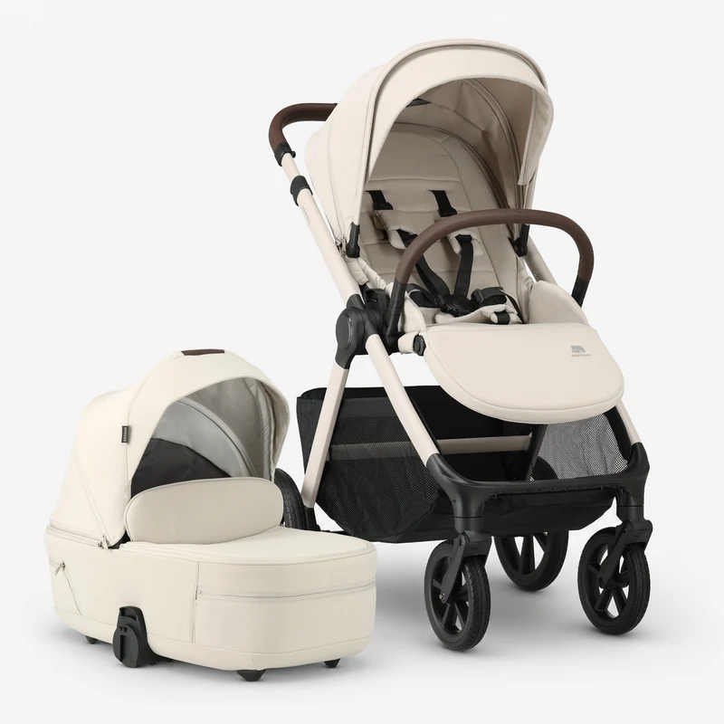 Otis 2-i-1 barnvagn, beige