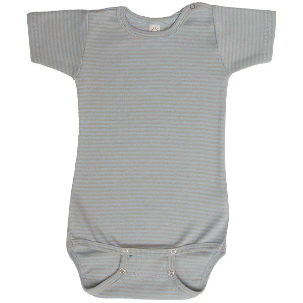 Body Κοντομάνικο από οργανικό βαμβάκι 2-4 ετών blue/khaki