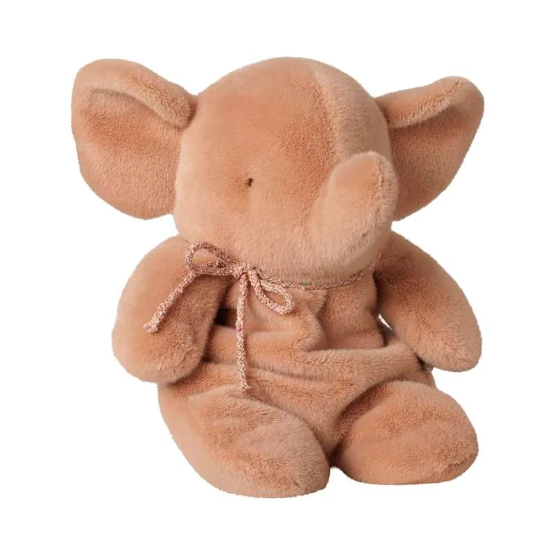 Maileg Plyselefant - Medium - Vintage Rosa