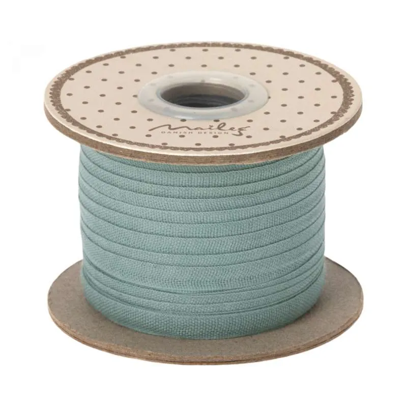 Maileg Presentband - Mörk Mint - 25 meter/0.6 cm.