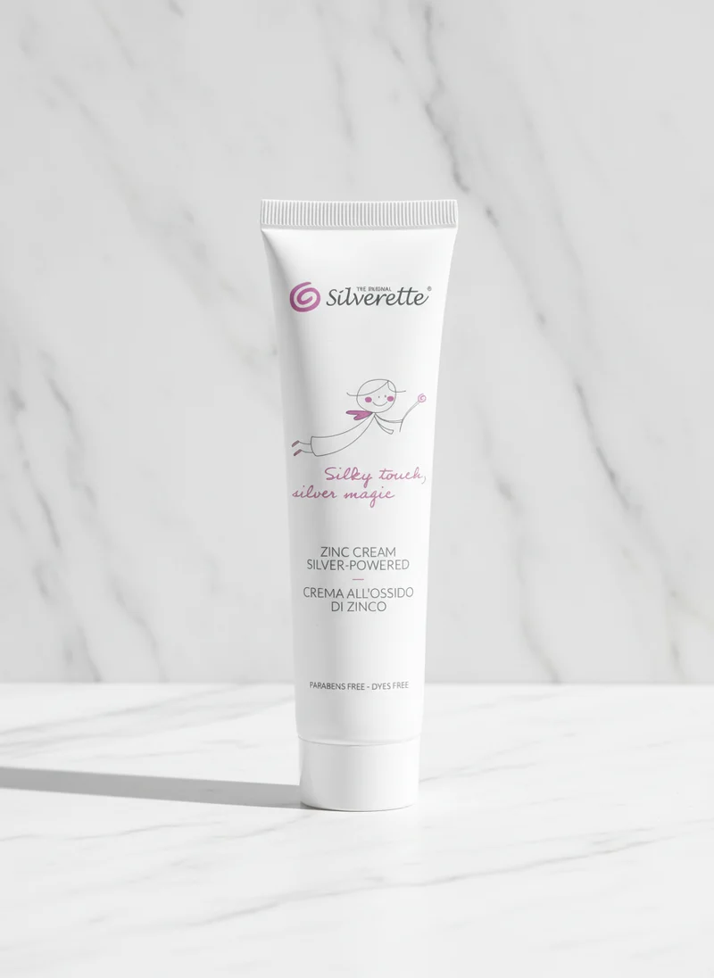 Silverette® Silver‑Powered Zinc Cream 100ml – Protective Balm for Redness & Irritation