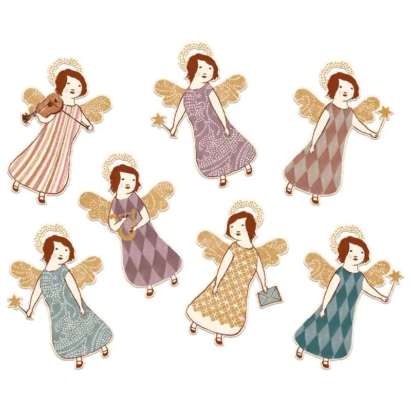 Maileg Till och Från Märken - 14 st. - Angels