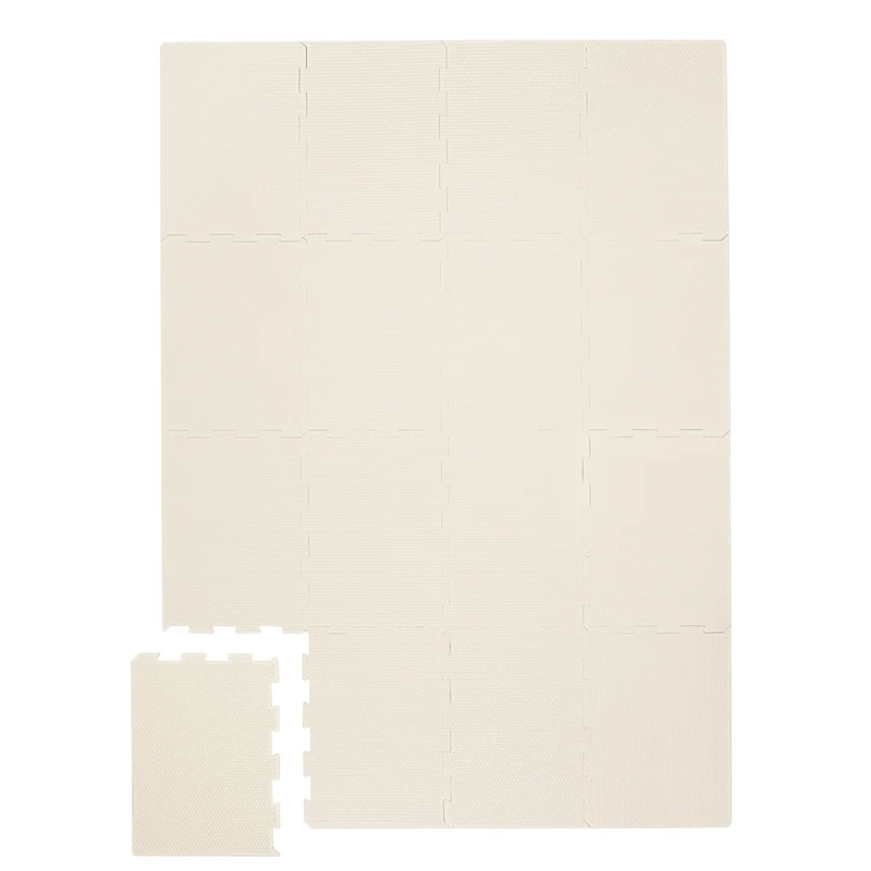 Αφρώδες Χαλάκι Δαπέδου Puzzle 'Cream'