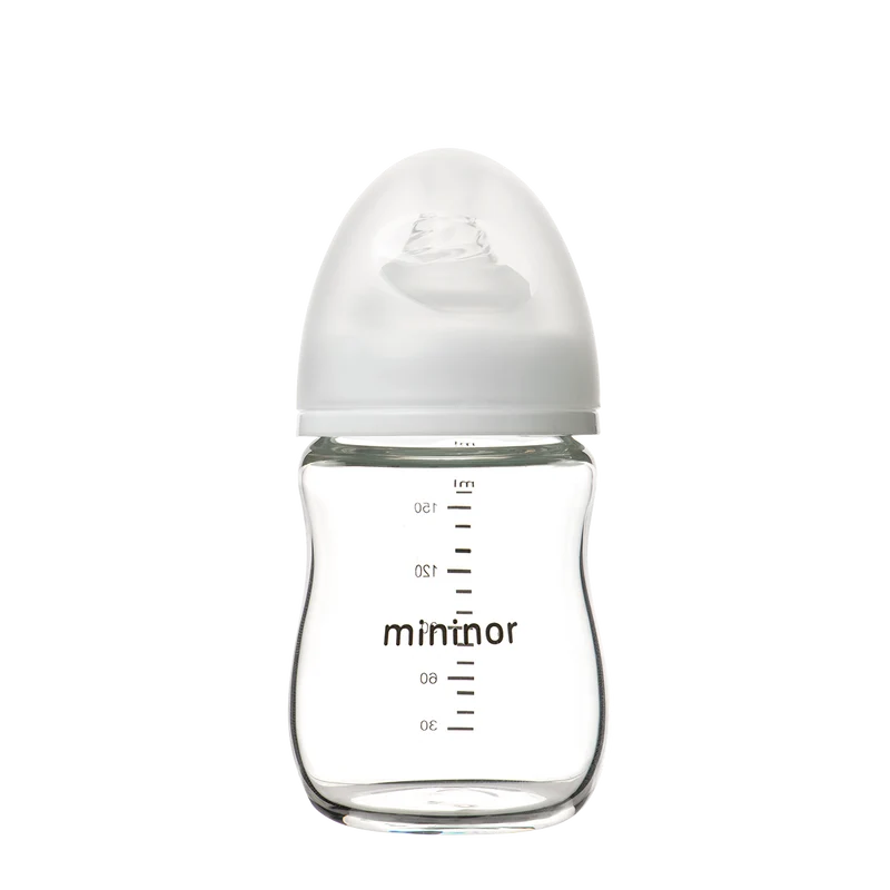 Glas sutteflaske 160ml 0 mdr