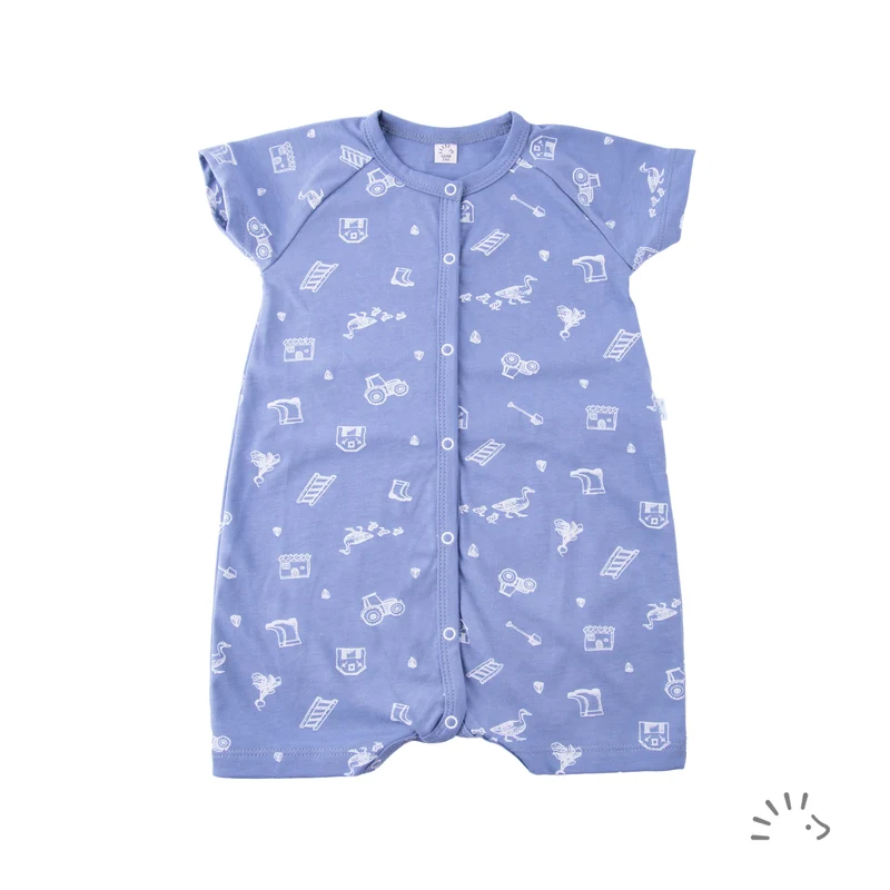 Καλοκαιρινό Playsuit από Οργανικό Βαμβάκι 3–6 μηνών