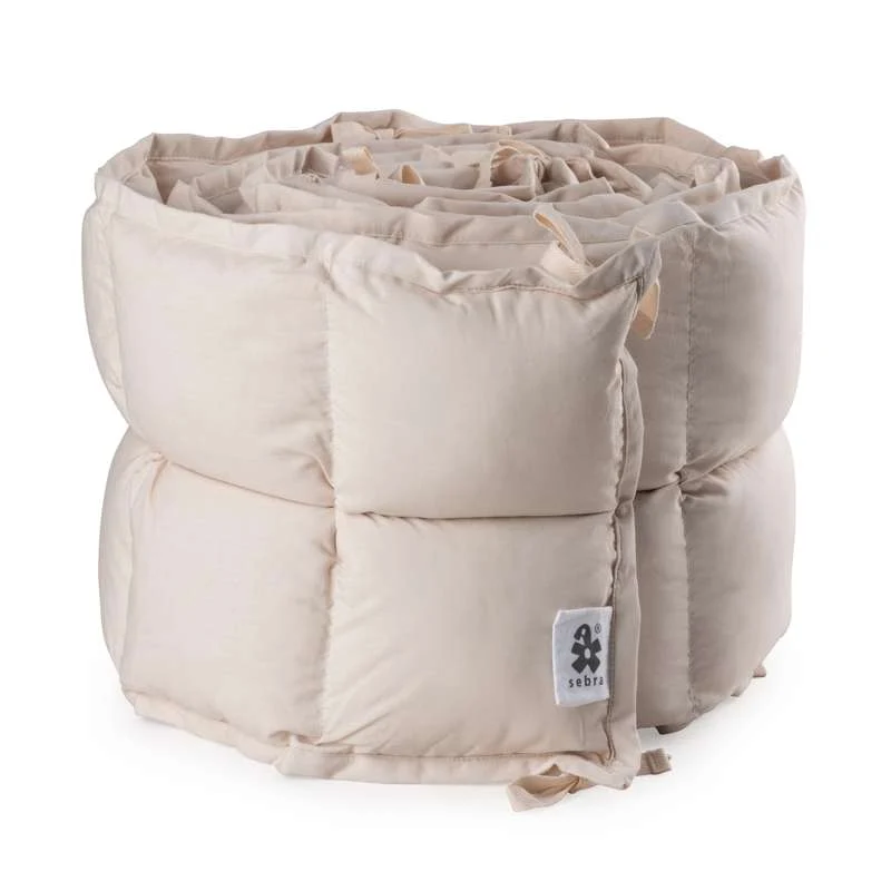 Sebra Bed bumper - Kapok - Birchbark Rose