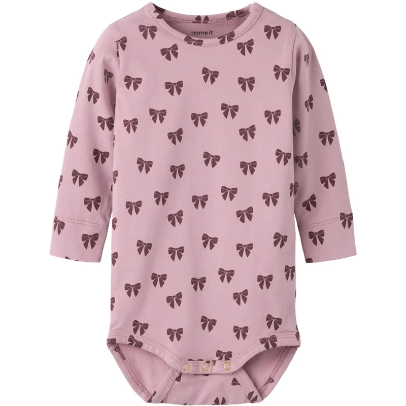 Name It Lilas-Purple Nbffelly Ls Body