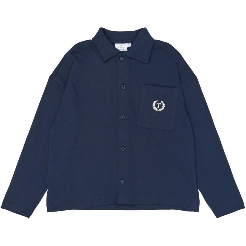 The New Navy Blazer Tnvictor Os L_S Cardigan