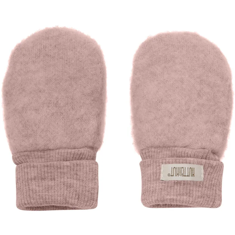 Huttelihut Mahogany Rose Votter Ull Fleece 2-Layer