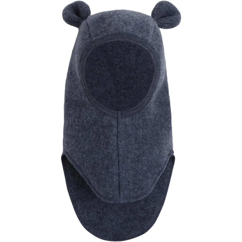 Huttelihut Ombre Blue Melange Elefantlue Ears Ull Fleece