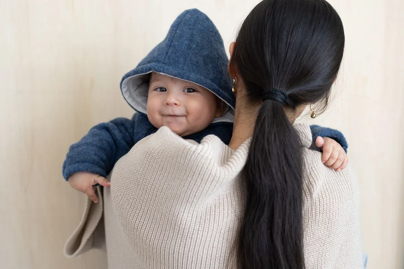 Φόρμα Εξόδου για Μωρά από Μάλλινο Fleece 'Jean'