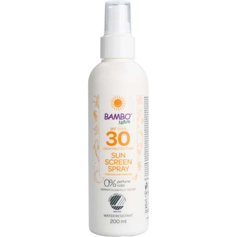 Αντηλιακό Spray Bambo Nature SPF30, 200ml