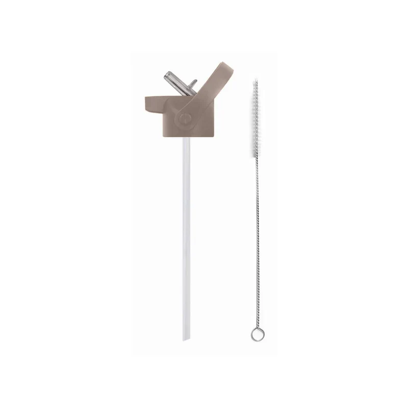 Cool Bottle Kids Cap Flip Straw 'Grey'