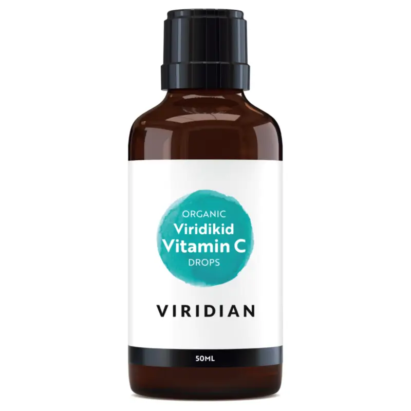 Viridian Viridikid Children’s Supplements: Viridikid Organic Vitamin C Drops, 50 ml