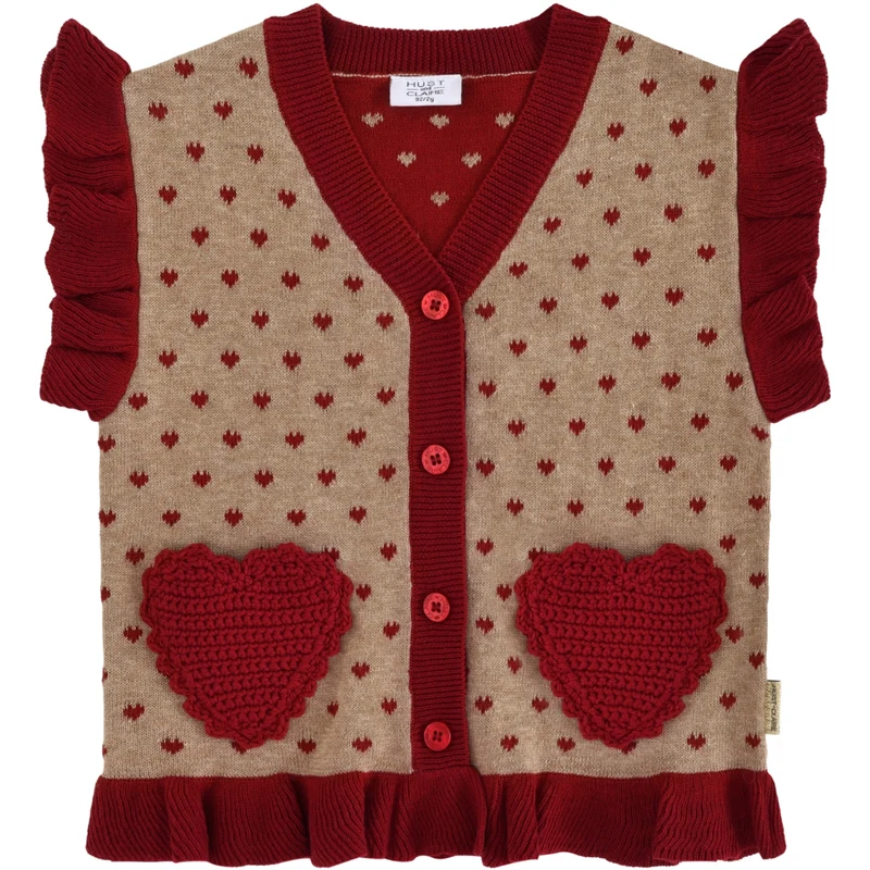 Hust & Claire Biscuit Elli Hearts