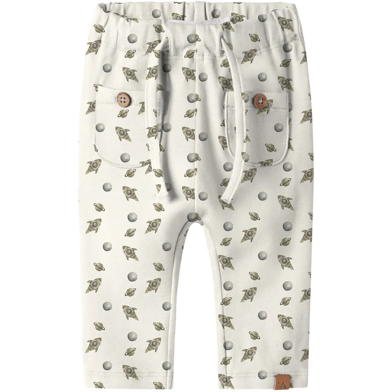 Lil'Atelier Turtledove Space Nbmlayo Gel Loose Bukser Lil