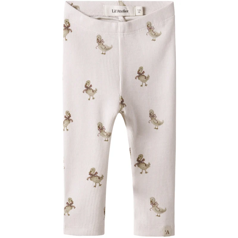 Lil'Atelier Almost Mauve Goose Nbflavo Elf Slim Leggings Lil Noos