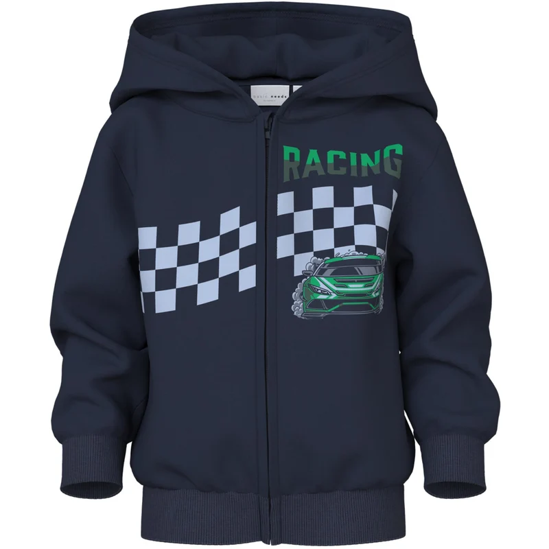 Name It Navy Blazer Racing Nmmvoltinus Nreg Sweat Card Wh Bru