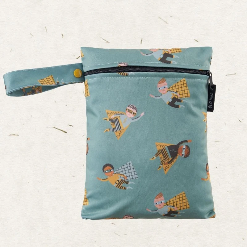 Small Wet Bag. Super Hero