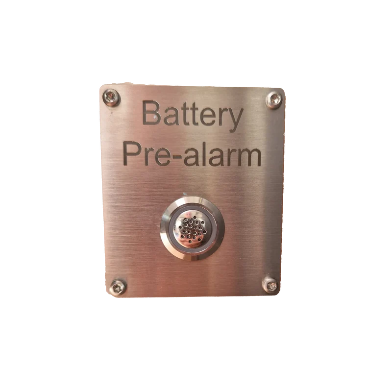 Pre Alarm skylt till Buzzer