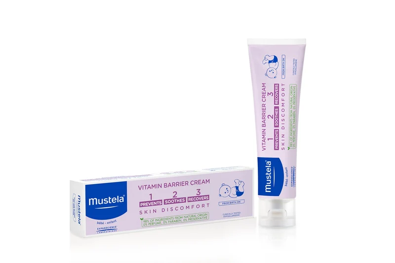 Mustela Vitamin barrier cream 1 2 3