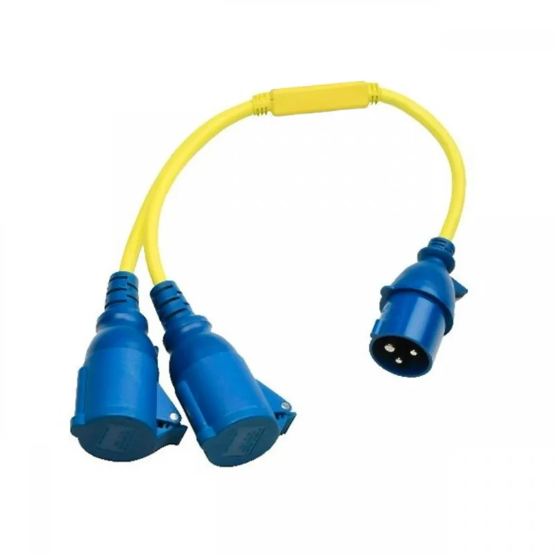 Splitter Cord 16A/250V-CEE plu