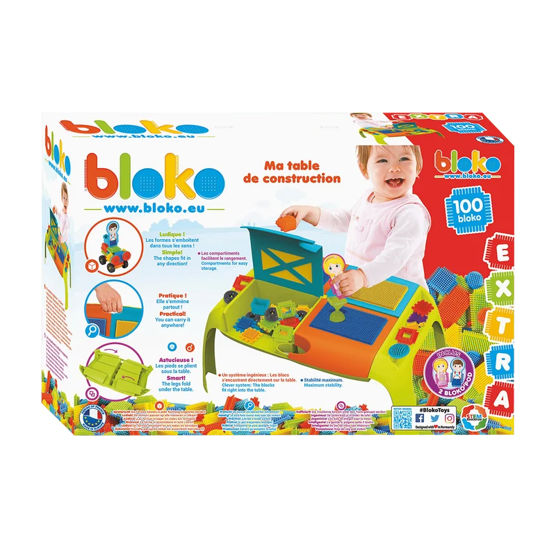Bloko My Building Table - 100pcs