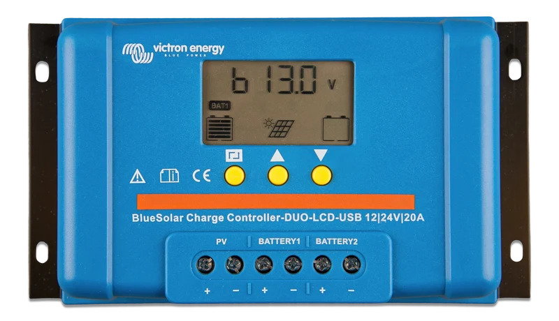 BlueSolar PWM DUO-LCD&USB 12/24V-20A