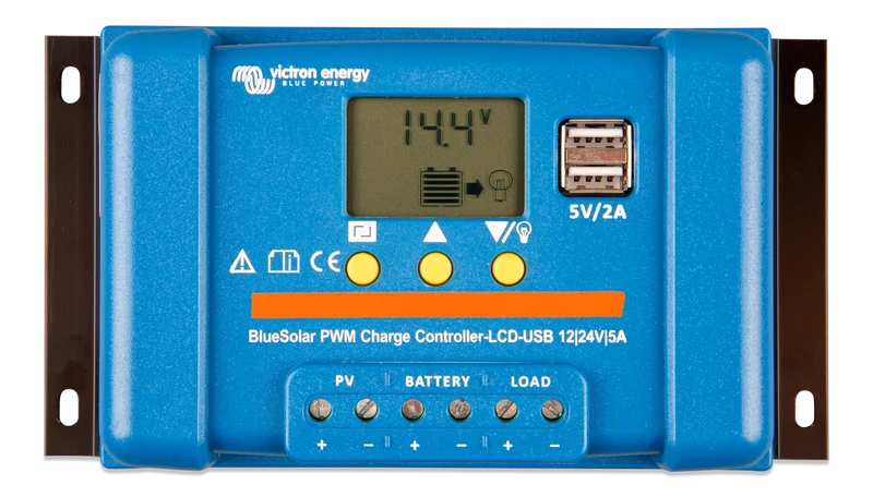 BlueSolar PWM- 12/24V-5A LCD&USB