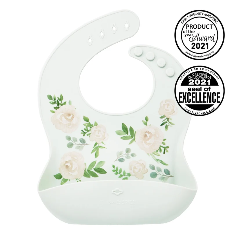 Glitter & Spice Silicone Food Bib