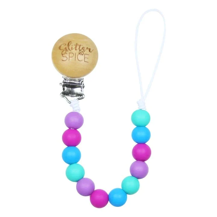 Glitter & Spice Pacifier Clip
