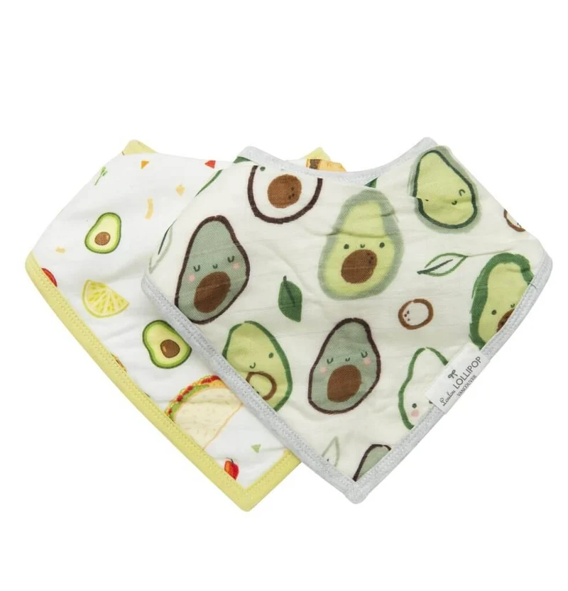 LOULOU LOLLIPOP Bandana Bib Set