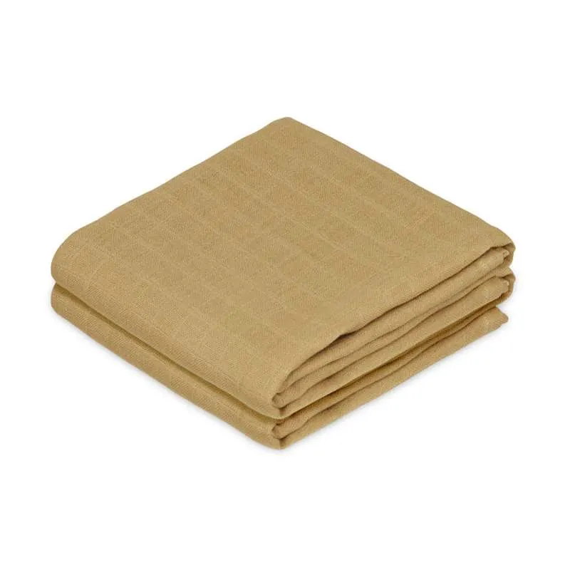 Cam Cam Copenhagen Muslin cloth - 2-pack - GOTS - Honey