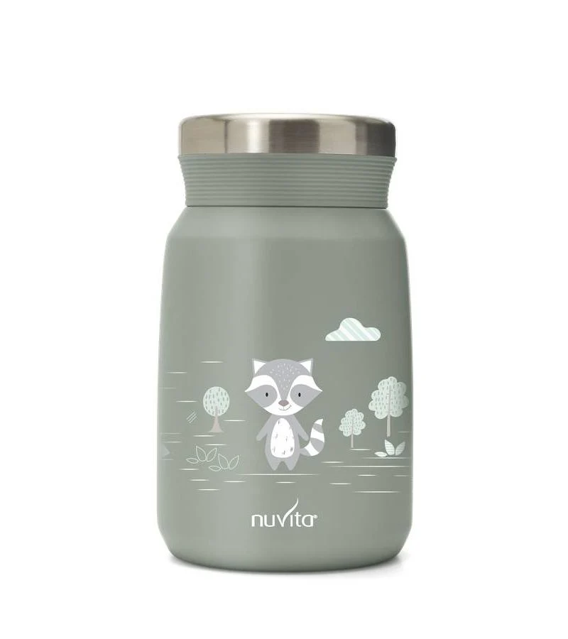 Ανοξείδωτο Θερμός Φαγητού 500ml 'Sage Green'
