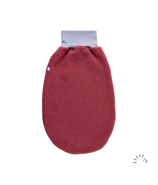 Υπνόσακος Romper Bag Cotton Fleece 'Maroon Melange'