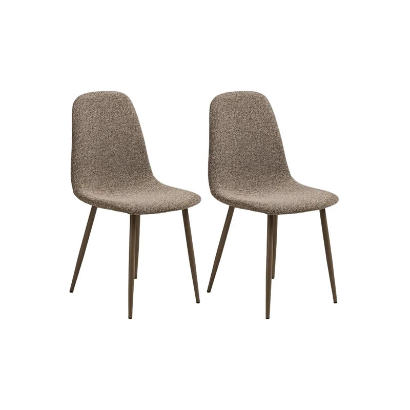 2-pk Stockholm matstol ljusbrun
