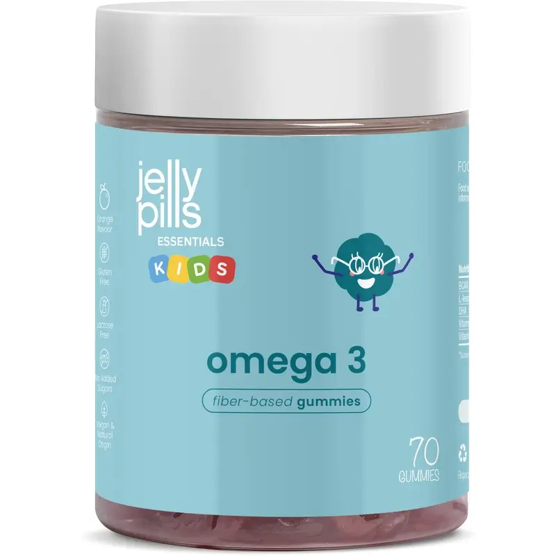 Omega Kids Orange Jelly Pills, 70 tablets