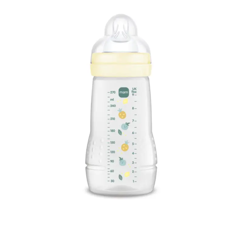 Mam Baby Easy Active Baby Bottle Neutral Glossy, 270Ml