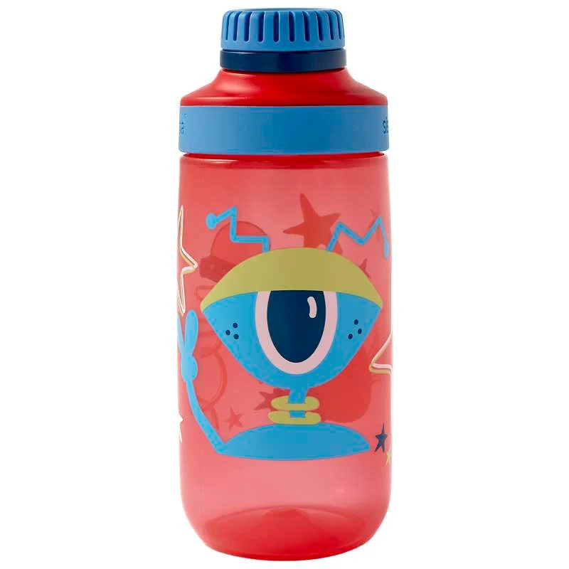 Sistema Easy Flow Bottle - Water Bottle - Kids - 500ml - One Eyed Alien/Watermelon