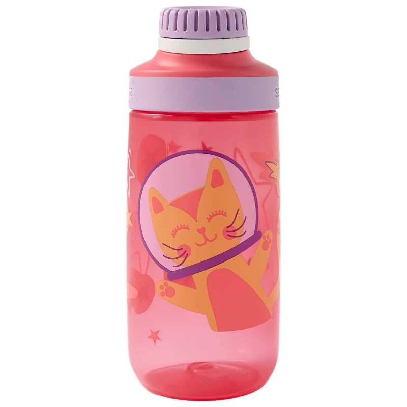 Sistema Easy Flow Bottle - Drikkedunk - Kids - 500ml - Space Kitty/Popsicle