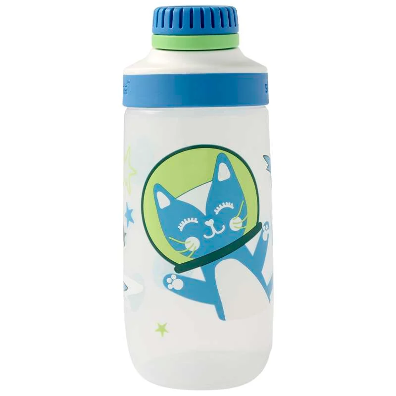 Sistema Easy Flow Bottle - Drikkedunk - Kids - 500ml - Space Kitty/White