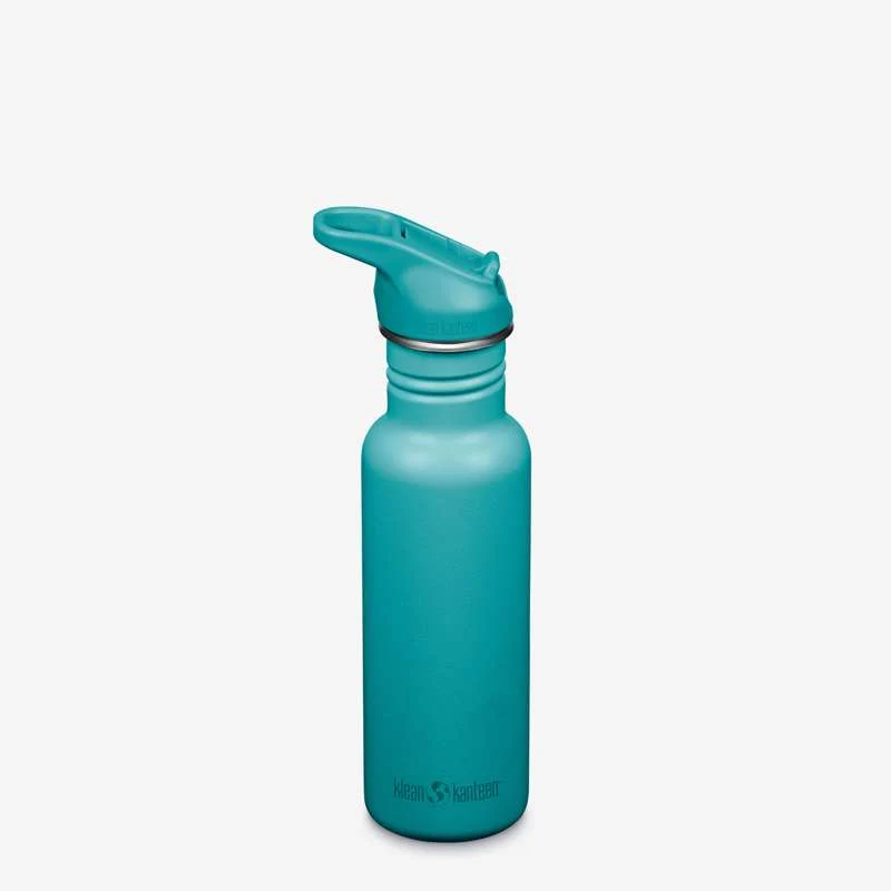 Klean Kanteen Classic Water Bottle - Flip/Seal SportCap - 532ml - Baltic